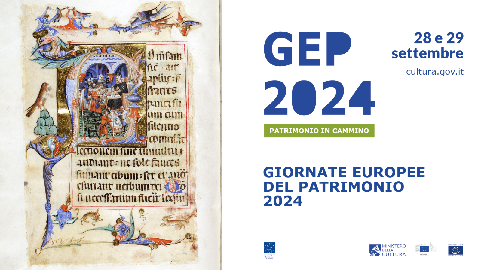 L'Archivio di Stato di Roma partecipa alle Giornate Europee del Patrimonio (GEP) 2024